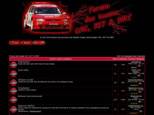 Forumactif.com : Forum des teams CAC, R17 & LTO