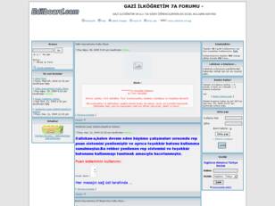 GAZİ İLKÖĞRETİM 7A FORUMU