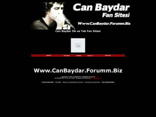 Can Baydar İlk ve Tek Fan Sitesi