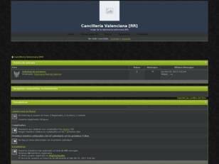 Foro gratis : Cancillería Valenciana [RR]