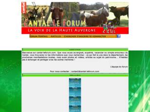 Cantal, le forum
