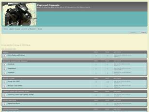 Free forum : Captured Moments