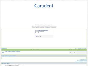 Caradent.net - Le Forum Dentaire