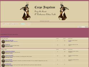 Carpe Jugulum - A WaR RP Guild