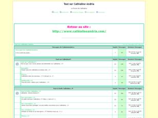 Tout sur Cathialine Andria