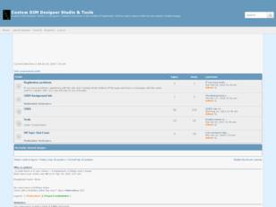 Free forum : Custom DIM Designer Studio & Tools