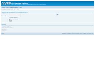 Free forum : CDU Nursing Students