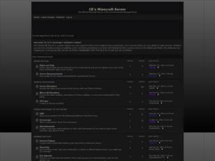 CE's Minecraft Server