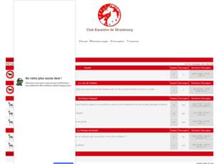 Forum du Club Equestre de Strasbourg