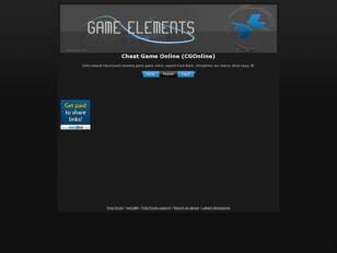 Cheat Game Online (CGOnline)
