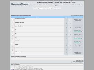 championnat alive simulator