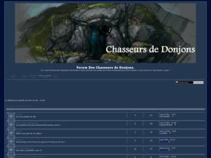 creer un forum : Forum Des Chasseurs de Donjons.