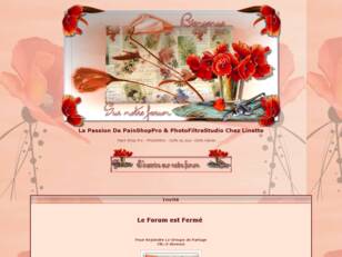 La Passion De PainShopPro & PhotoFiltreStudio Chez Linette