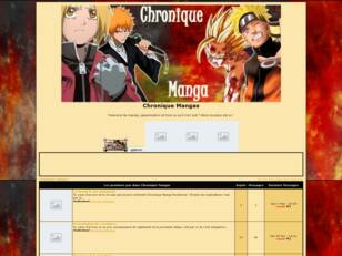 Forum Chronique Mangas