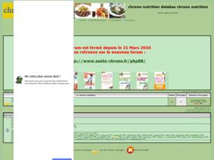 forum chrononutrition chrono-nutrition delabos morpho-nutrition