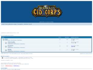 forum : Cid Corps