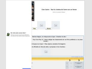 Cine Genre - Tout le cinema de Genre sur un forum