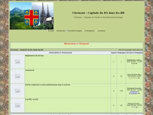 Clermont - Capitale du BA dans les RR