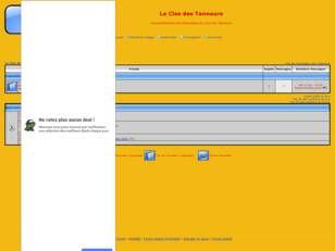 creer un forum : Le Clos des Tanneurs