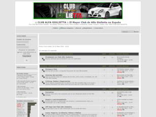 :: CLUB ALFA GIULIETTA :: El Mayor Club del Alfa Giulietta en España