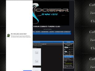 FORUM COBRA'S TUNING CLUB