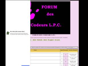 Forum des CODEURS L.P.C.