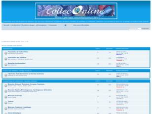 CollecOnline - Gestion de collections