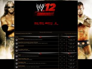 Communauté officielle du jeu WWE'12