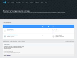 Directory of companies and services