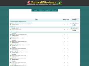 CornwallGiveaway: Forum Index