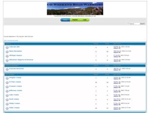 Colorado Weekend Road Warriors
