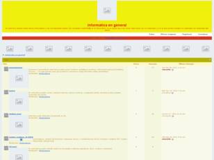 Foro: informatica en general