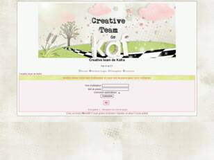 creer un forum : Creative team de Kafra