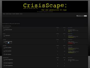 Free forum : CrisisScape
