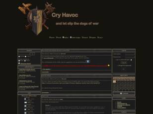 Cry Havoc [CH] - Warhammer order guild