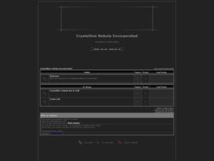 Free forum : Crystalline Nebula Incorporated