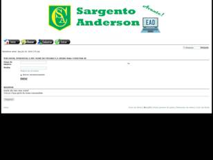 Curso Sargento Anderson