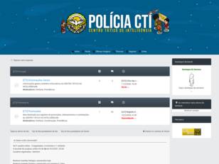POLÍCIA CTI · CENTRO TÁTICO DE INTELIGÊNCIA