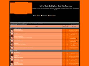 Call of Duty 2: Big Red One Clan Tournies