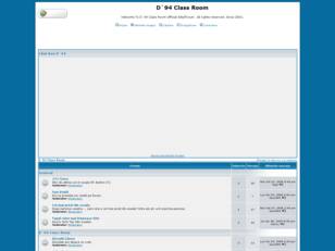 Forum gratuit : D`94 Class Room