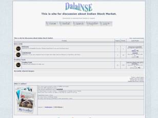 Free forum : DalalNSE