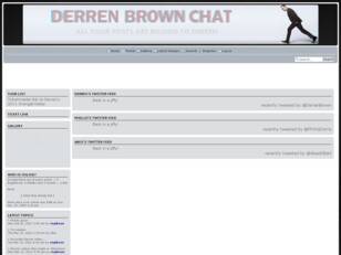 Derren Brown Chat