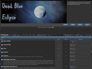 Free forum : Dead Blue Eclipse