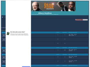 creer un forum : Alliance DeadZone