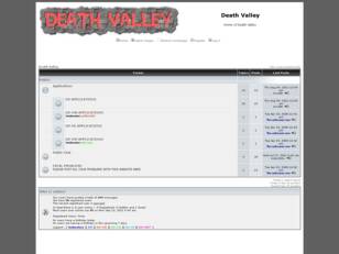 Free forum : Death Valley
