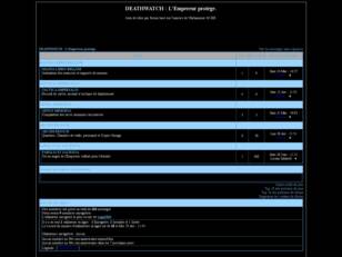 DEATHWATCH : L'Empereur protège.