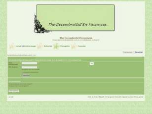 creer un forum : The Decembrette'Z'aventures