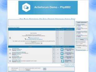 Actieforum Demo Phpbb2