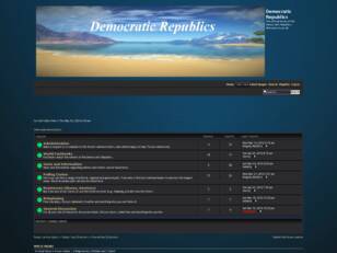 Free forum : Democratic Republics