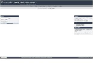 Free forum : Depth Guild Forums